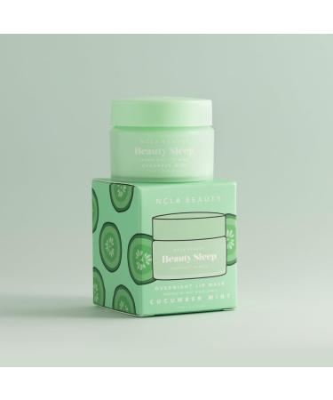 NCLA Beauty Sleep Overnight Lip Mask - Lip Mask for Women - Nourishes and Hydrates with Castor Seed Oil and Shea Butter - Cucumber Mint - 0.5 oz - Buy Online on GoSupps.com