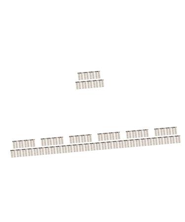 POPETPOP 63 Sheets Waterproof Eyebrow Stickers 3d Stickers Grooming Shaping Eyebrow Sticker Make up Set 6d