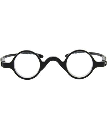 Meijunter Round Frame Reading Glasses for Men & Women - 1.0 to 4.0 Strengths - Stylish Black Readers - Buy Online on GoSupps.com