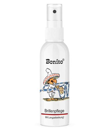 Bonito glasses care - glasses care with anti -fitting & antistatic effect - natural & sustainable - anti -fog spray coating glasses care spray - 100 ml spray bottle