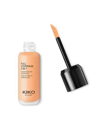 KIKO Milano Full Coverage 2-In-1 Foundation & Concealer 18 - Ng 95 | 2 in 1 foundation and concealer superior coverage Neutral Gold 95 - Buy Online on GoSupps.com
