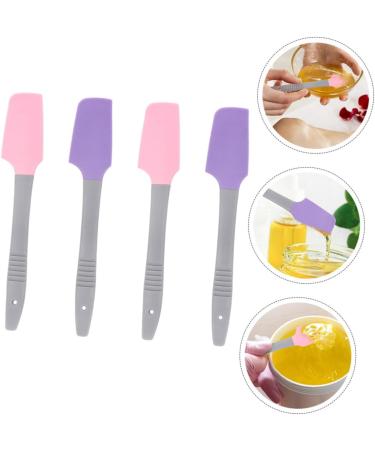 Merryhapy 4-Piece Silicone Wax Spatula Set | Multifunctional Household Wax Applicators & Accessories - Buy Online on GoSupps.com