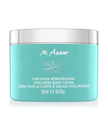 M. Asam aqua Intense Hyaluron Body cream (300 ml)- perfume-free body care with patented hyaluronic acid complex mangostan and quince extract for noticeably firmer skin vegan - Buy Online on GoSupps.com
