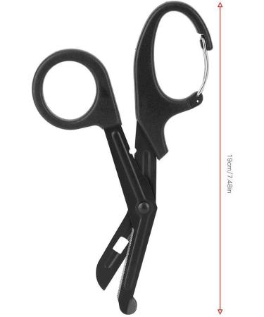 Buy Portable Sharp Stainless Steel Medical Scissors | Outdoor Trauma Paramedic Bandage Scissors - International Shipping Available - Buy Online on GoSupps.com