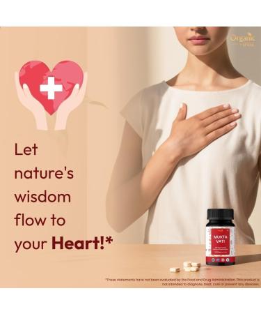 ORGANIC SPREE Arjuna & Mukta Vati Supplement 120 Tablets Each USDA Organic Terminalia Arjuna & Ayurvedic Blend - Buy Online on GoSupps.com