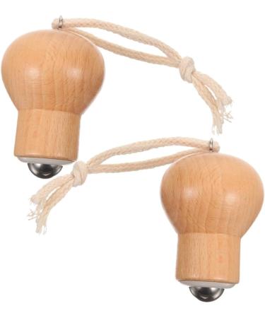 minkissy 6 Pcs Massager Light Bulbs The Tools Body Massage Tools Walker Face Tool Facial Tool Skincare Eye Roller Face Care Supply Wooden Massage Roller Household Massage Equipment Beech 5.00X4.00X2.00CMx3pcs As Shownx3pcs - Buy Online on GoSupps.com