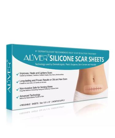 Silicone Scar Remover Patch - Waterproof Gel Film Treatment for Scar Removal - Buy Online on GoSupps.com