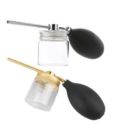 Powder Spray Bottle Lightweight Easy to Use for Thinning Hair Anti Clog Nozzle Refillable Hair Styling Supplies Compact Size