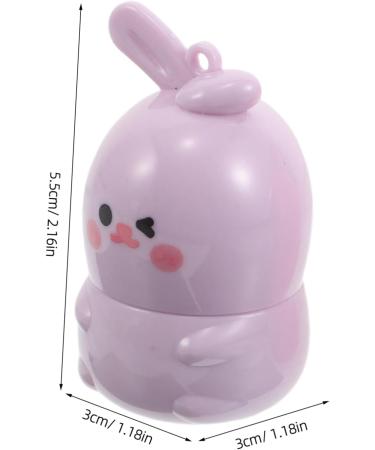 2Pcs Cute Bunny Shaped Color Changing Lip Balm for Women Nourishing Lip Care Refreshing Hydration for Parties - Buy Online on GoSupps.com