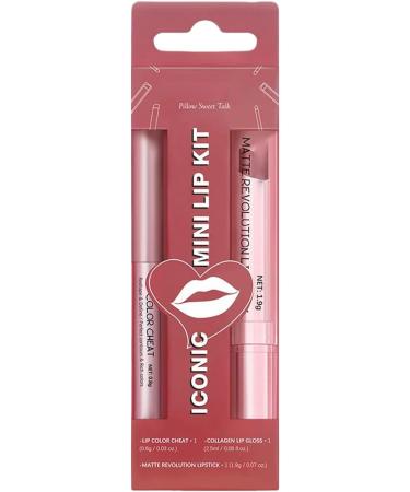 JINGLING Lipstick and Lip Contour Set Highly Pigmented Lip Cosmetics SmudgeResistant Makeup Lipstick for Women and Girls for Daily Use Night Party Date Travel 2 - Buy Online on GoSupps.com