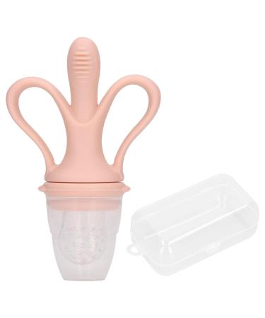 Shop Pink Silicone Baby Fruit Food Pacifier | Safe & Convenient Everyday Use | International Shipping - Buy Online on GoSupps.com