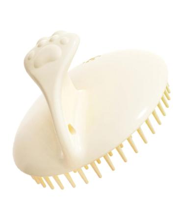 GARVALON Shampoo massage curb scalp wooden scalp massage comb shampoo brush for the scalp manual dog shampoo brush massage brush for pets hair shampoo shower head plastic care