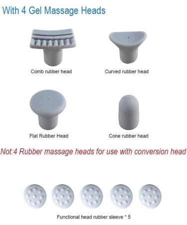 GJlelds Shock Wave Therapy Device - Body Massage for Pain Relief & ED Treatment - Deep Tissue Percussion Massage System - Buy Online on GoSupps.com