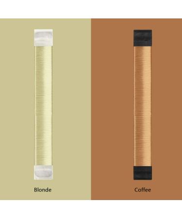 Shop Pieces Hair Bun Maker - DIY French Twist Hairstyle for Women & Girls | Brown & Blonde | International Shipping Available - Buy Online on GoSupps.com