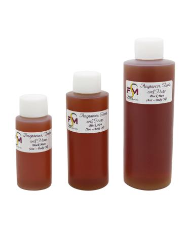 Black Man Fragrance Oil - 1 Fl Oz Plastic Bottle (30ml) 1 Fl Oz (Pack of 1)