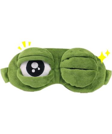 AKOAK Frog Eye Mask - 3D Female Sleep Mask for Travel, Rest, and Cosplay - Buy Online on GoSupps.com