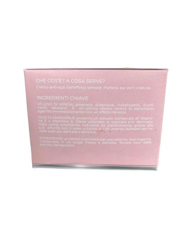 Face Cream with Viper Venom & Almond Oil for Mature Skin - 50 ml Made in Italy | Premium Italian Import - Buy Online on GoSupps.com
