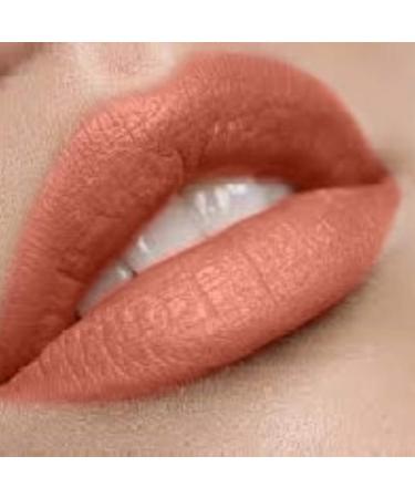 By The Clique Premium Matte Liquid Lipstick | Sun Kissed | Soft Peach Tinted Nude | Long Lasting | Perfect Texture | Cruelty-Free | Vegan | Gluten Free Sun Kissed | Peachy Nude