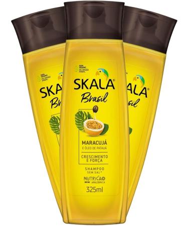 -SKALA EXPERT- MARACUJA SHAMPOO and PATAUA OIL -325ml- 100% Vegan - Accelerates hair growth and reduces FRIZZ- - Buy Online on GoSupps.com