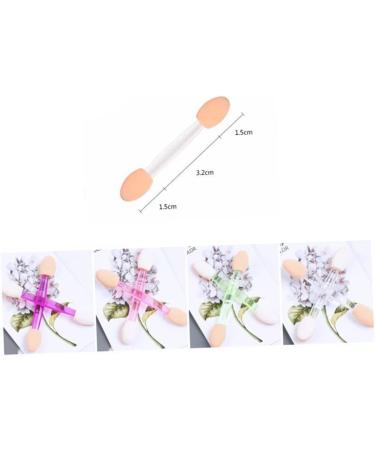 Baluue 30pcs Eyeshadow Brush Makeup Eye Shadow Applicator Sticks Eyeshadow for Beginner White - Buy Online on GoSupps.com