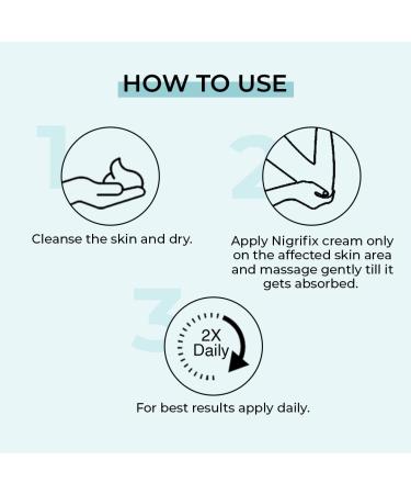 Fixderma Nigrifix Cream for Acanthosis Nigricans - Dermatologist Tested Retinol Cream for Hyperpigmentation Removal on Dark Body Areas | 3.38 Fl Oz - Buy Online on GoSupps.com