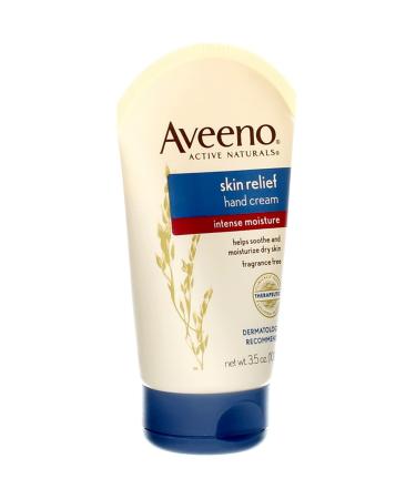 Aveeno Skin Relief Intense Moisture Hand Cream 3.5 oz - Pack of 2 - Buy Online on GoSupps.com