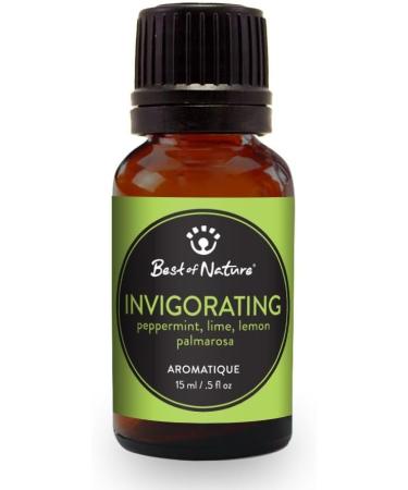 Best of Nature Essential Oil Blend 100% Pure for Diffuser Aromatherapy & Relaxation (Invigorating) - Buy Online on GoSupps.com