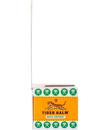 Tiger Balm White Ointment 18g (Pack of 3) - Fast Relief for Pain & Muscle Discomfort | International Shipping Available - Buy Online on GoSupps.com