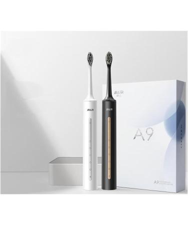 BAIR A9 Sonic Electric Toothbrush - Rechargeable Soft Bristle Automatic Toothbrush for Adults - Obsidian Black - Buy Online on GoSupps.com