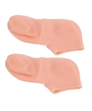 Verdant Touch Moisturizing Gel Socks Essential Oil Gel Socks Hydrating Moisturizing SPA Foot Care Socks for Beauty SalonXL (41-43)