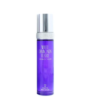 ELIZABETH TAYLOR White Diamonds Luster Eau De Toilette Spray 3.3 Ounce - Buy Online on GoSupps.com