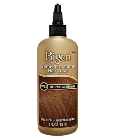WB3 Medium Warm Brown Bigen Semi-Permanent Hair Color (3 Pack) - Long-Lasting Color & International Shipping - Buy Online on GoSupps.com