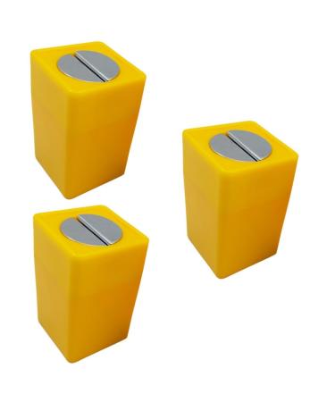 Uonlytech 3 STK knife storage knife blades Storage bench needle-waste bucket waste blade container container for used blades razor blade dispenser bag patch pig plastic ABS