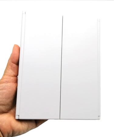 BeiHCain Compact Mirror with Light - Portable LED Makeup Mirror for Travel and Gifts (White) - Buy Online on GoSupps.com