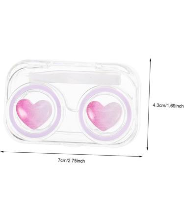 Healvian Makeup Pack: 8-Piece Contact Lens Container Set with Tweezers & Solution Portable Organizer for Travel - Buy Online on GoSupps.com