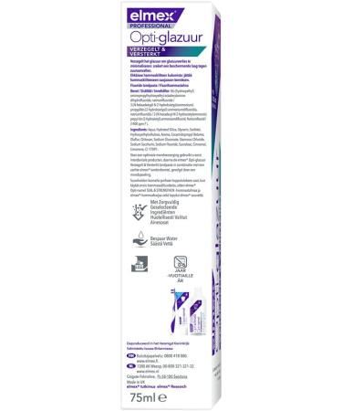  ELMEX 12 x Elmex Glastic Protection Toothpaste 75 ml - Multipack - Buy Online on GoSupps.com