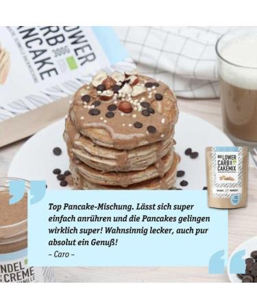 Organic Gluten-Free Cake Mix 300g - Lactose-Free, Soy-Free, Low-Carb Keto Diet | Muffin Pancake Mix | No Added Sugar or Artificial Flavors - Buy Online on GoSupps.com