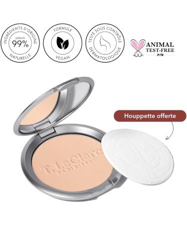  T. LeClerc T. LeClerc - Compact Rice Powder 06 Sand - Mattifying and Long-Lasting Setting Spray - 0% Talc - Reduces Blemishes - Vegan - Made in France - 9g - Buy Online on GoSupps.com