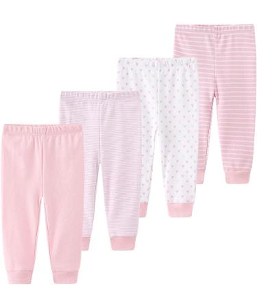 Chamie Newborn Baby Bodysuit Set - 9 Piece Unisex Clothing Bundle | Pure Cotton, Pink, 0-12 Months - Buy Online on GoSupps.com