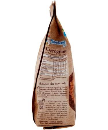  Italian Gourmet E.R. Mulino Bianco Cioccograno Set of 6 complete cookies with chocolate 350 g + Italian Gourmet Pulp 400 g - Buy Online on GoSupps.com