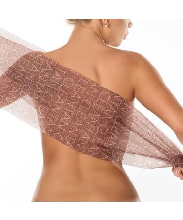 CLEANTAN Infinity Body Polisher | Exfoliating Shower Accessory for Luxury Skincare | Preps Skin for Sunless Tanning | Helps Remove Self-Tanner | Chocolate Scent - Buy Online on GoSupps.com