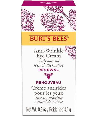 Burt's Bees Eye Cream Renewal Anti-Wrinkle Eye Cream with Bakuchiol Natural Retinol Alternative 14.1 g - Buy Online on GoSupps.com