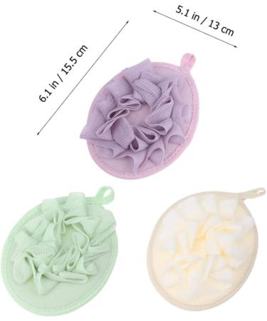 NOLITOY 9pcs Mesh Bath Ball Set | Premium Loofah Shower Pouf & Body Sponge | Soft Scrubber for a Refreshing Bath Experience - Buy Online on GoSupps.com