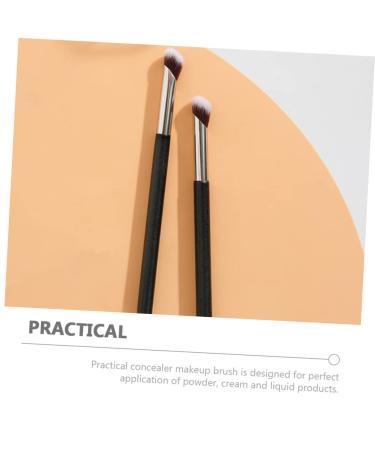 FRCOLOR 5pcs Concealer Brush Set - Small Angled Blending Foundation & Contour Brushes for Flawless Makeup Application - Buy Online on GoSupps.com