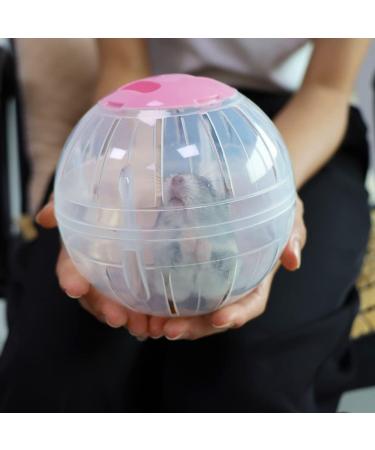 VTurboWay 2 Pcs Hamster Running Ball Plastic Exercise Ball Hamster Useful Transparent Mini Training Ball (Dia: 4.7 inch) - Buy Online on GoSupps.com
