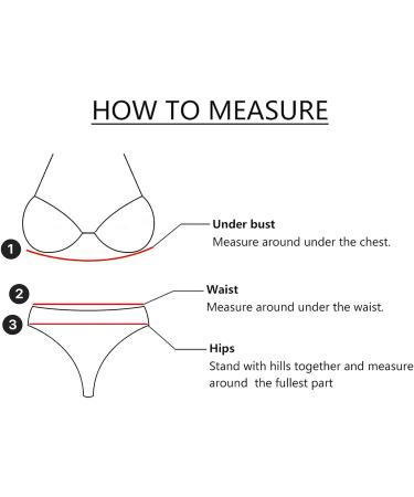 Womens 2 Pieces Underwire Swim Tops Bikinis Cheeky Briefs Swimming Costume Tummy Control Bathing Suits Printing Swimsuits Beachwear 3409-mgkdg-ag-b XL - Buy Online on GoSupps.com