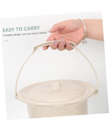 Night Women Kids Practical Adults Hospital Children and Commode Bucket Covered Lids Basin for Pee Replacement Portable Maternity Pot Pail Pregnant Bedpan Household Use - Buy Online on GoSupps.com