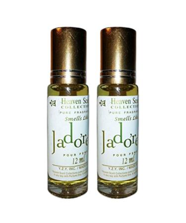Fragrance smell like Jadore Roll On Oil 12ml (Pack of 2)