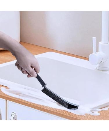 zutaa 4 PCS Trinketzy Hard-Bristled Crevice Cleaning Brush Trinketzy Brush Plastic 2Pcs Black+2Pcs White Trinketzy Crevice Cleaning Brush - Buy Online on GoSupps.com