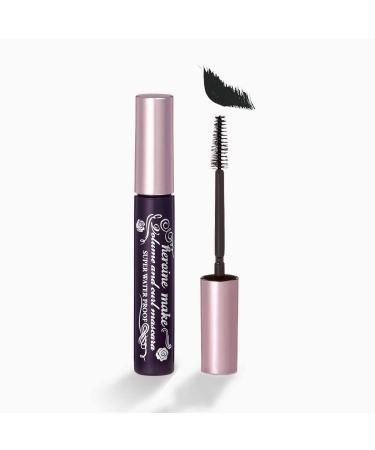 KissMe Heroine Make Volume & Curl Mascara Super Waterproof #01 Super Black  0.21 oz (6 g)